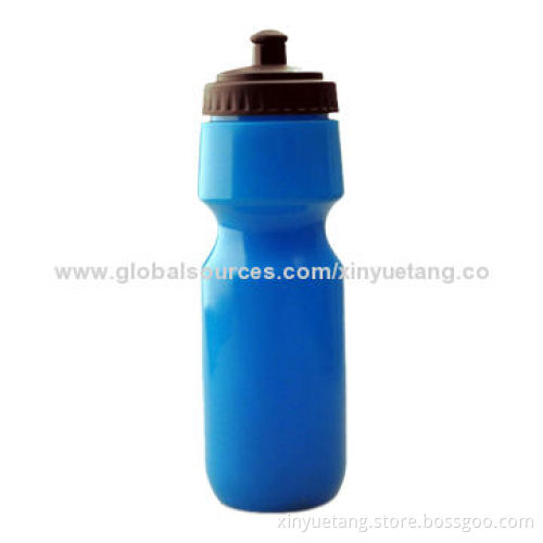 750ml clear sport bottle with plastic hand lid